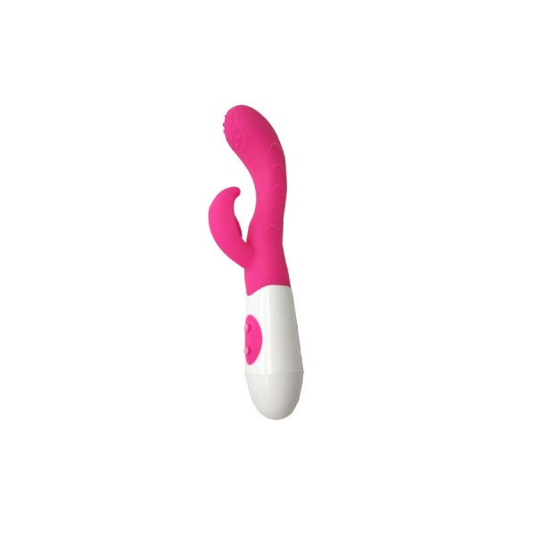 Vibromasseur Rabbit Rose avec picot de stimulation 